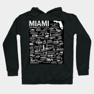 Miami Map Hoodie